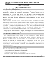 ch3 master budget.doc